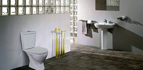 Armitage Shanks Kensington white bathroom